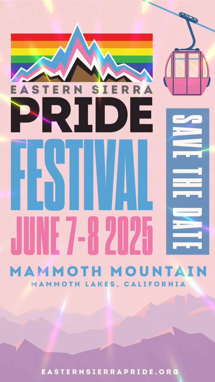 Eastern Sierra Pride 2025 Flyer